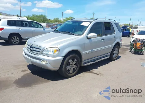 2005 Mercedes-Benz Ml 500 4Matic из США, поврежденный, VIN 4JGAB75E25A559963